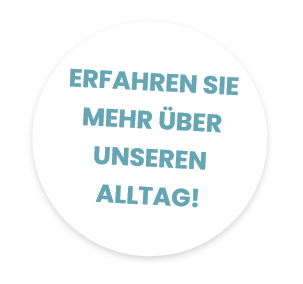 Button mit Text "Erfahren Sie mehr über unseren Alltag"